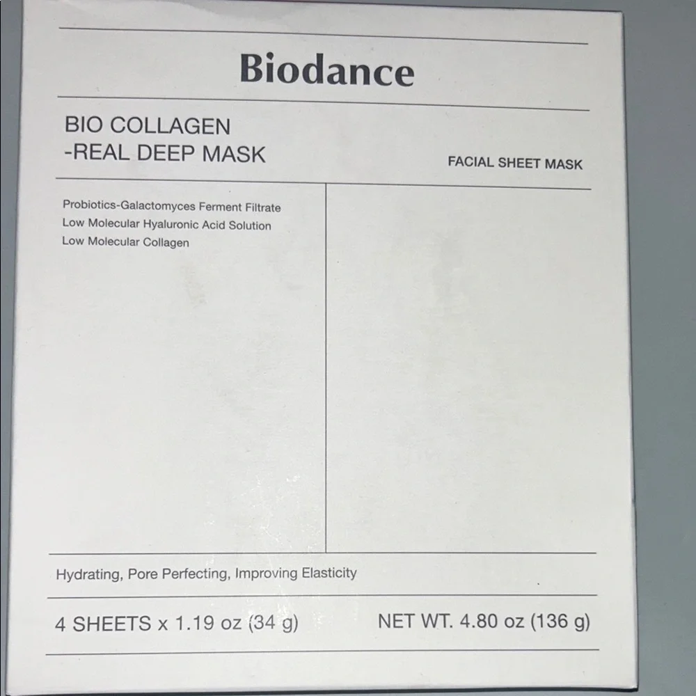 New biodance collagen face mask